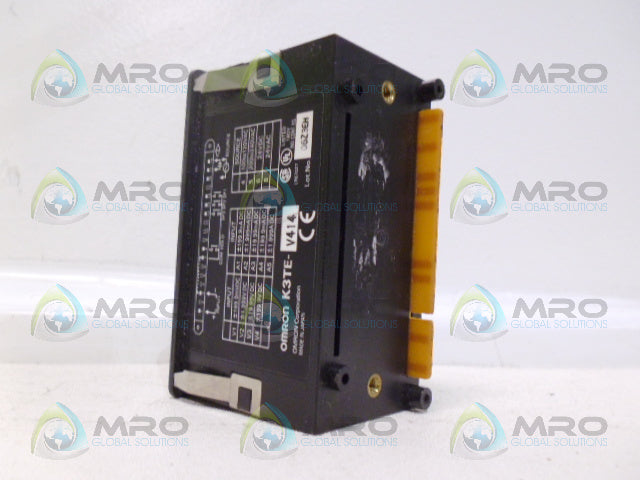 OMRON K3TE-V414 PANEL METER *USED*