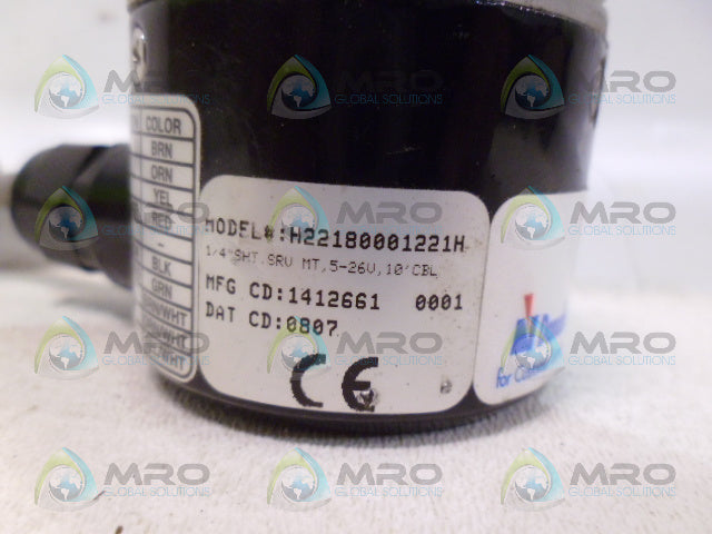 DYNAPAR H22180001221H ENCODER *USED*