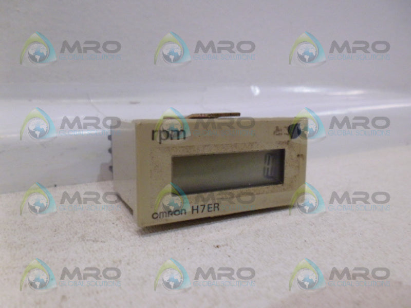OMRON H7ER-BV2 TACHOMETER *USED*