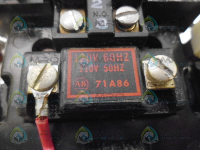 ALLEN BRADLEY 709-BOD SER.CC STARTER  (AS PICTURED) *USED*