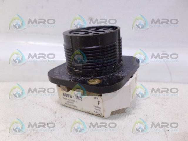 ALLEN BRADLEY 800H-JR2 SER. F (MISSING KNOB) *USED*
