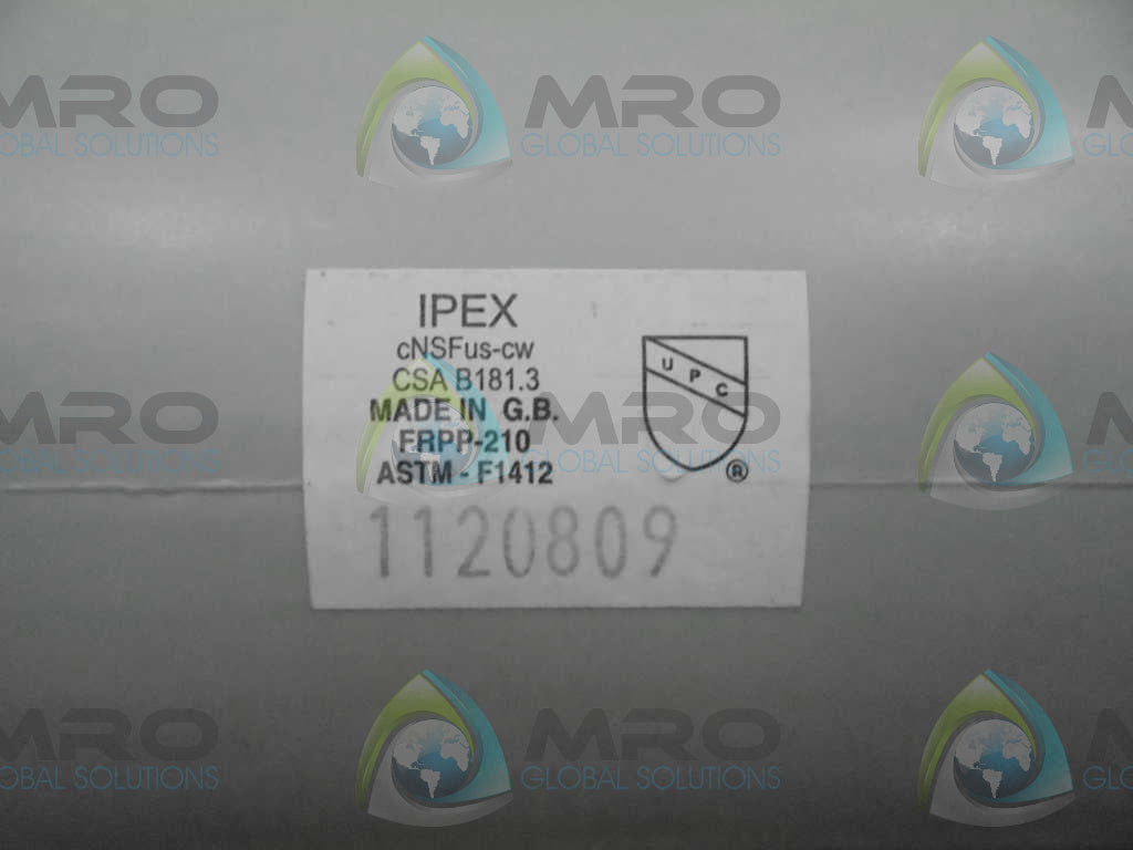 IPEX ASTM-F1412 3" WYE SOCKET *NEW NO BOX*