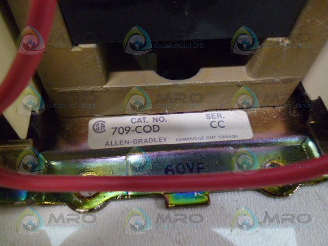 ALLEN BRADLEY 709-COD SER CC STARTER *USED*