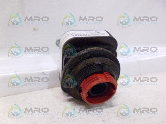 ALLEN BRADLEY 800H-FRXT6D4 SER F PULL/PUSH OPERATOR SWITCH *USED*