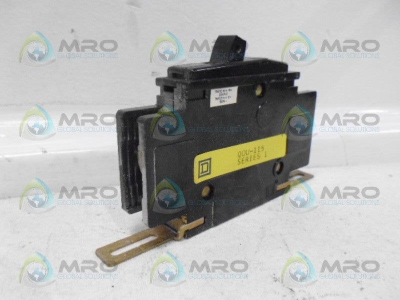 SQUARE D QOU-115 SERIES 1 CIRCUIT BREAKER *USED*