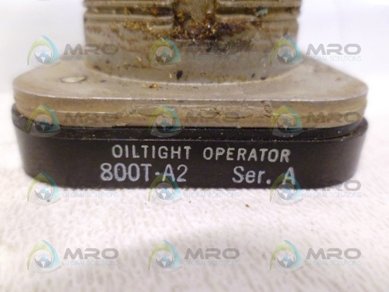 INDUSTRIAL SPARE PART 800T-A2 SER A PUSH BUTTON (BLACK)  UNMP