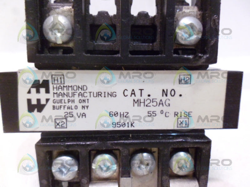 HAMMOND MH25AG TRANSFORMER *USED*