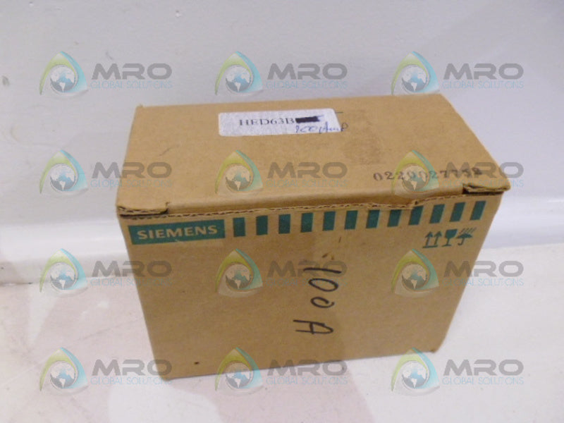 SIEMENS HED63B100 CIRCUIT BREAKER *NEW IN BOX*