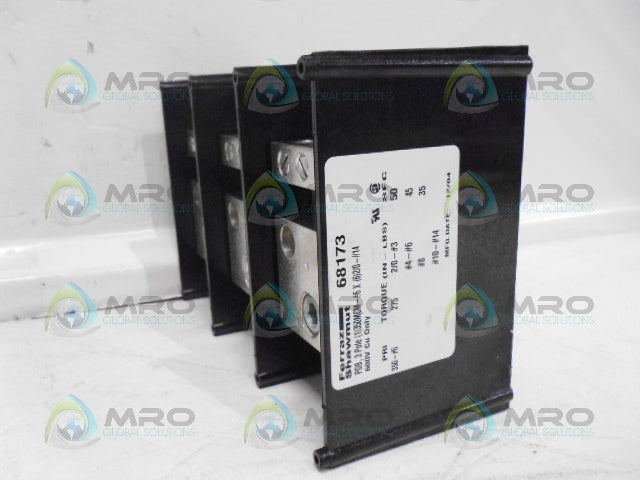 FERRAZ SHAWMUT 68173 POWER DISTRIBUTION BLOCK (AS PICTURED) *NEW NO BOX*