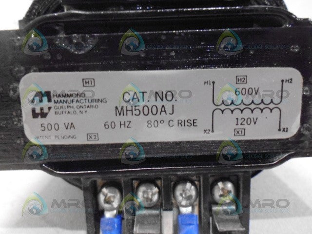 HAMMOND MH500AJ TRANSFORMER *USED*