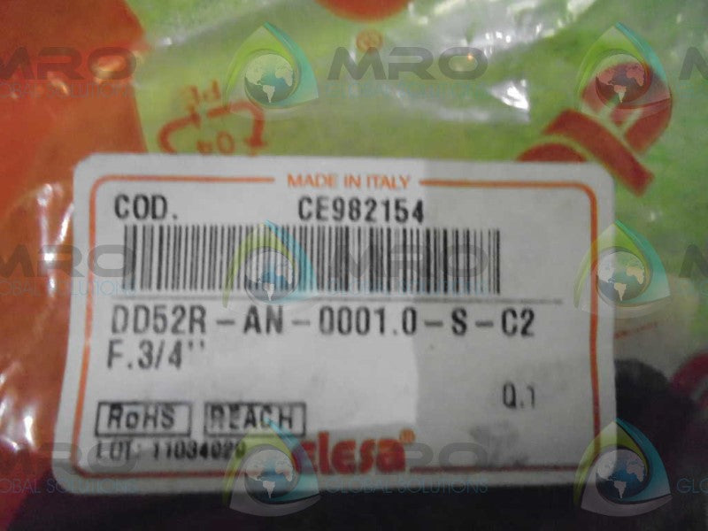 ELESA CE982154 INDICATOR ORANGE *FACTORY SEAL*