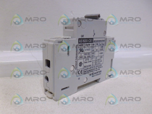 SCHURTER AS168X-CB1G020 CIRCUIT BREAKER *NEW NO BOX*