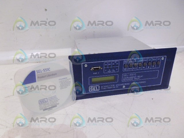 SEL 0551C0AX533X OVERCURRENT/RECLOSING RELAY *NEW NO BOX*