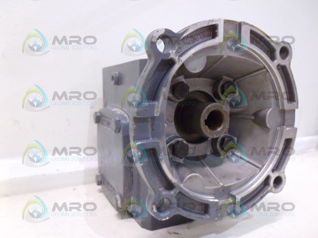 BOSTON GEAR F718-25-B5-J RIGHT ANGLE GEAR REDUCER RATIO 25 *USED*