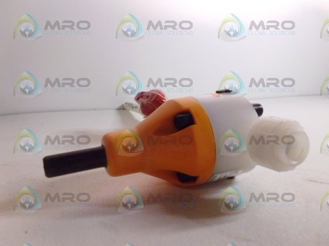 CHEMLINE PLASTICS SB12K005VU BACK PRESSURE/PRESSURE RELIEF VALVE *USED*