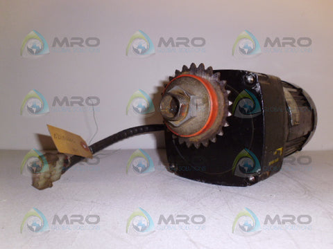 BODINE 42R5BFCI-E3 GEAR MOTOR (AS PICTURED) *USED*