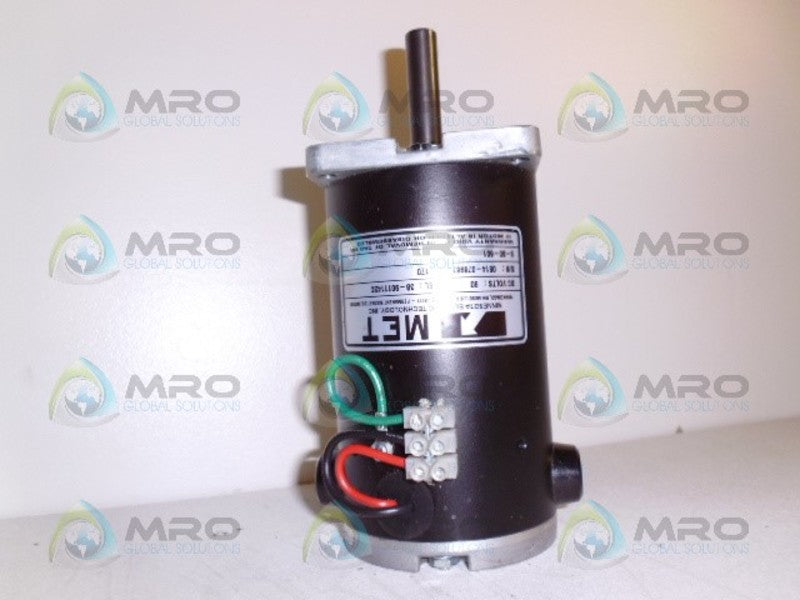 MET 3B-9011142C GEAR MOTOR *NEW NO BOX*