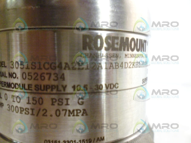 ROSEMOUNT 3051S1CG4A2E12A1AB4D2KBL1L4M5P2Q4 TRANSMITTER *NEW IN BOX*