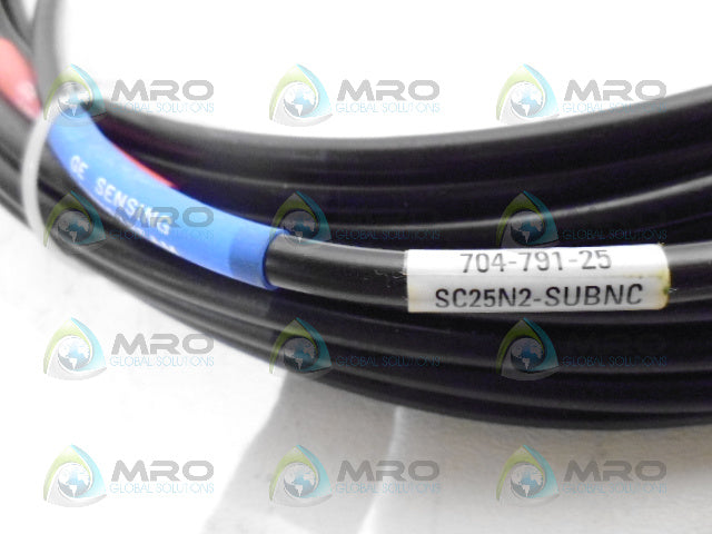 GENERAL ELECTRIC SC25N2-SUBNC PANAMETRICS COAX CABLE *NEW NO BOX*
