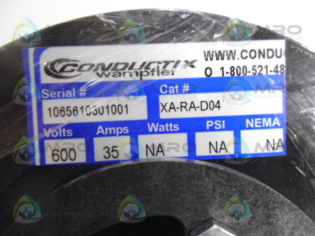 CONDUCTIX XA-RA-D04 SLIP RING ASSEMBLY *NEW NO BOX*