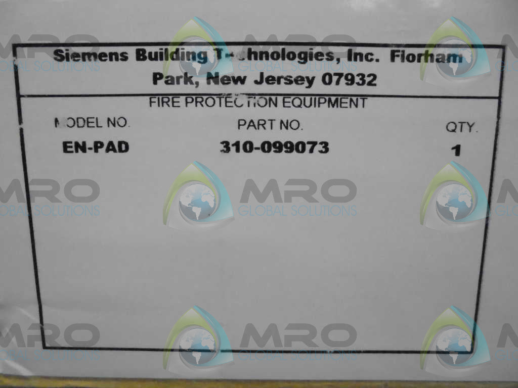 SIEMENS 310-099073 ENCLOSER *NEW IN BOX*