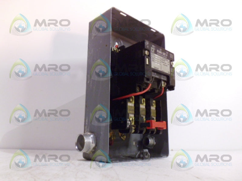 SQUARE D 8536-SBG2S MOTOR STARTER (AS PICTURED) *USED*