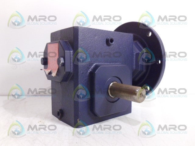 GROVE GEAR GR-BMQ818-50-L-56 RIGHT ANGLE GEAR REDUCER RATIO 50:1 *NEW NO BOX*