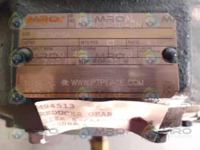 DODGE M94513 SPEED REDUCER RATIO 4:1 *NEW NO BOX*