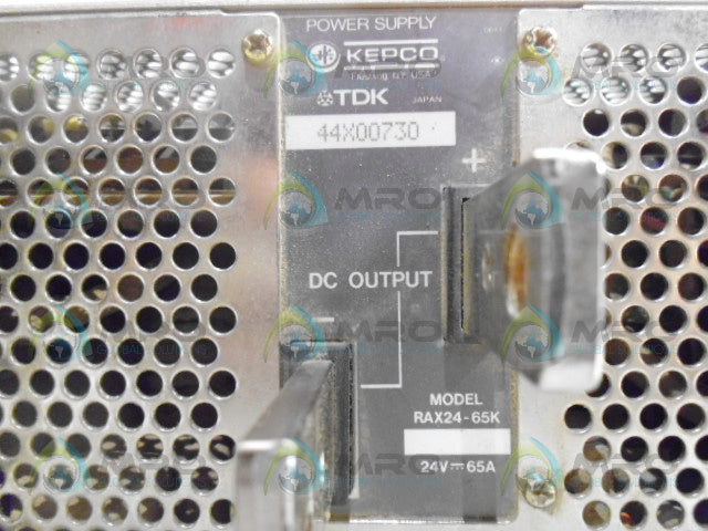 KEPCO RAX24-65K POWER SUPPLY *USED*