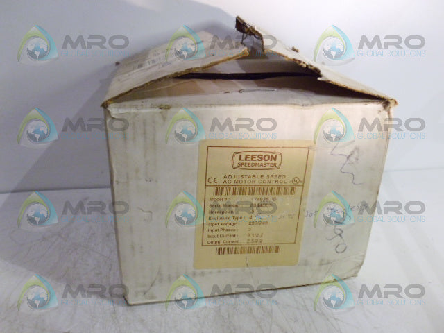 LEESON 174935.00 VARIABLE FREQUENCY DRIVE *NEW IN BOX*