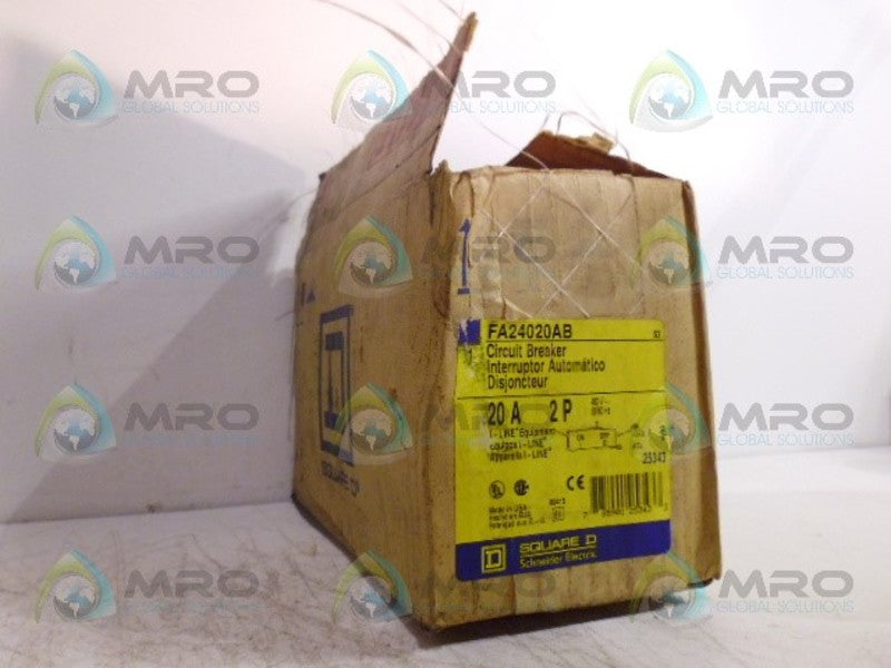 SQUARE D FA24020AB CIRCUIT BREAKER *NEW IN BOX*
