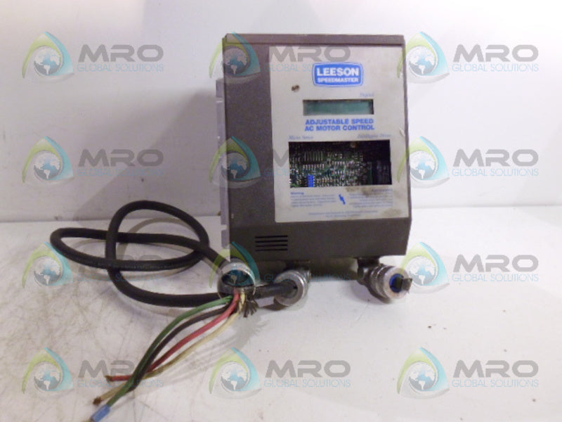 LEESON 174917.00 ADJUSTABLE SPEED DRIVE (AS PICTURED) *USED*