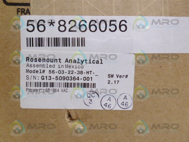 ROSEMOUNT 56-03-22-38-HT CONTROL *FACTORY SEALED*