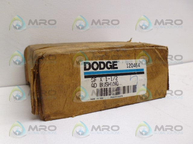 DODGE 120464 SF QUICK DISCONNECT BUSHING 1-1/2" *FACTORY SEALED*