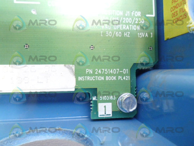 MILLTRONICS 24751407-01 LEVEL MONITOR *USED*