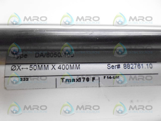 NORGREN DA/8050/400 PNEUMATIC CYLINDER *USED*