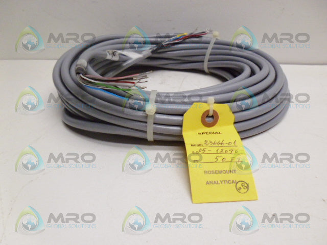ROSEMOUNT 23646-01-CB99 EXTENTION CABLE 50' *NEW NO BOX*