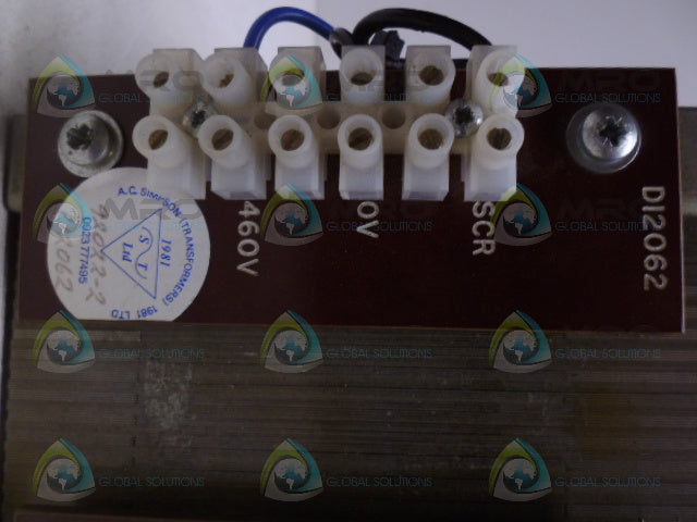 A.C. SIMPSON D12062 TRANSFORMER (AS PICTURED) *USED*