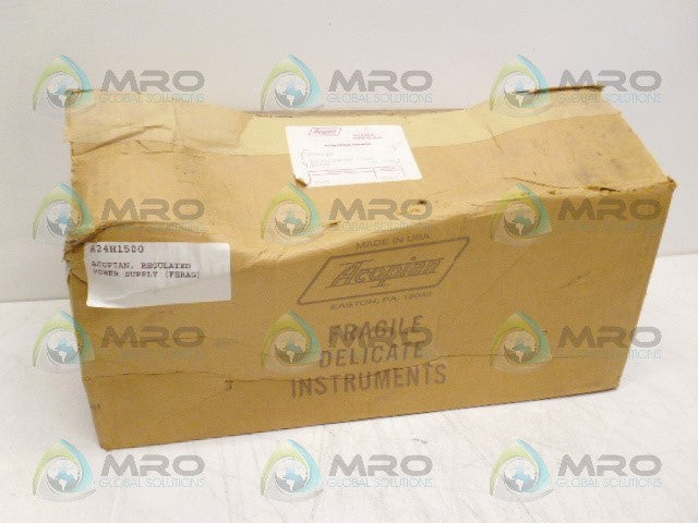 ACOPIAN A24H1500 POWER SUPPLY (AS PICTURED) *NEW IN BOX*