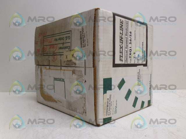 GROVE GEAR TXQ1 56/56 HELICAL SPEED REDUCER RATIO 7.5 *FATORY SEALED*
