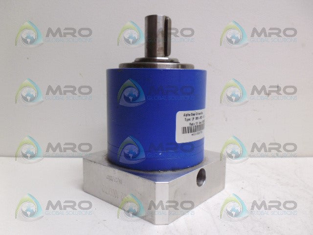 ALPHA LP090-M01-10-111-0 SERVO GEAR BOX RATIO 10 *USED*