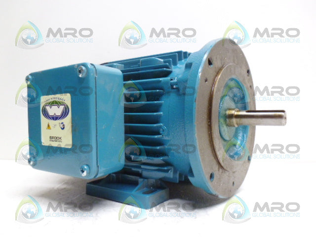 BROOK CROMPTON 020D000679 INDUCTIVE MOTOR .50HP 1710RPM MOTOR *USED*