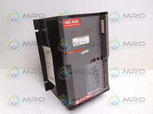 EMERSON DX-430 POSITIONING SERVO DRIVE (REMAN) *NEW NO BOX*