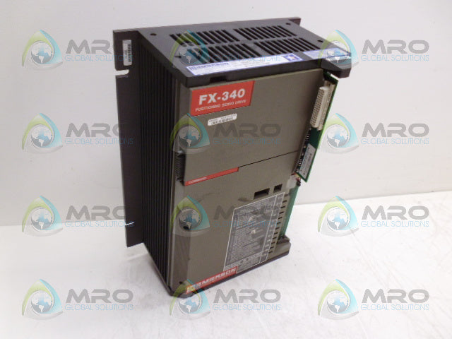 EMERSON FX-340 POSITIONING SERVO DRIVE (AS PICTURED) *USED*