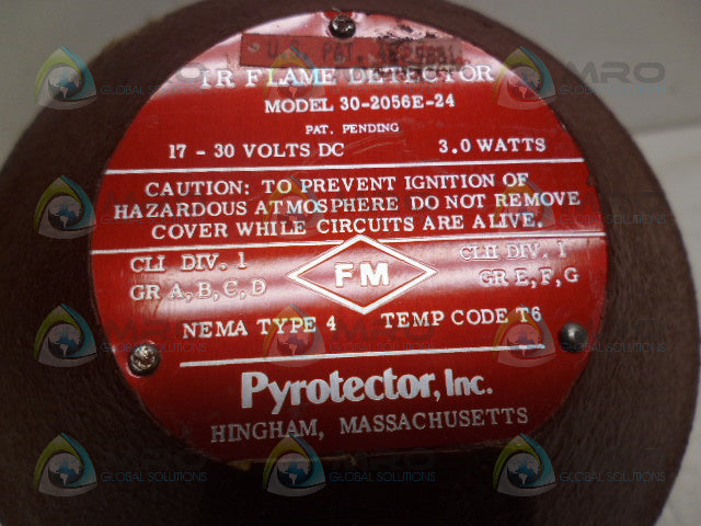 PYROTECTOR 30-2056E-24 IR FLAME DETECTOR *NEW NO BOX*