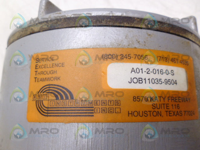 ASI A01-2-016-0-S LEVEL SWITCH *USED*