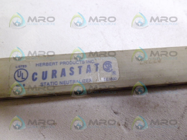 HERBERT PRODUCTS CURASTAT STATIC NEUTRALIZER (AS PICTURED) *USED*