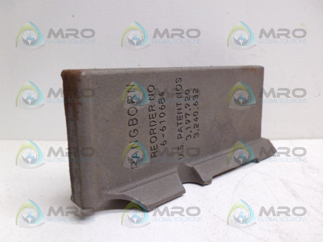 PANGBORN 6-610684 WHEELABRATOR BLADE *NEW NO BOX*