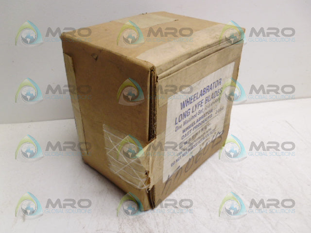 WHEELABRATOR C-6-610669 LONG LYFE BLADES *FACTORY SEALED*