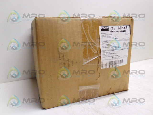 DAYTON 6FHX5 BLOWER *FACTORY SEALED*